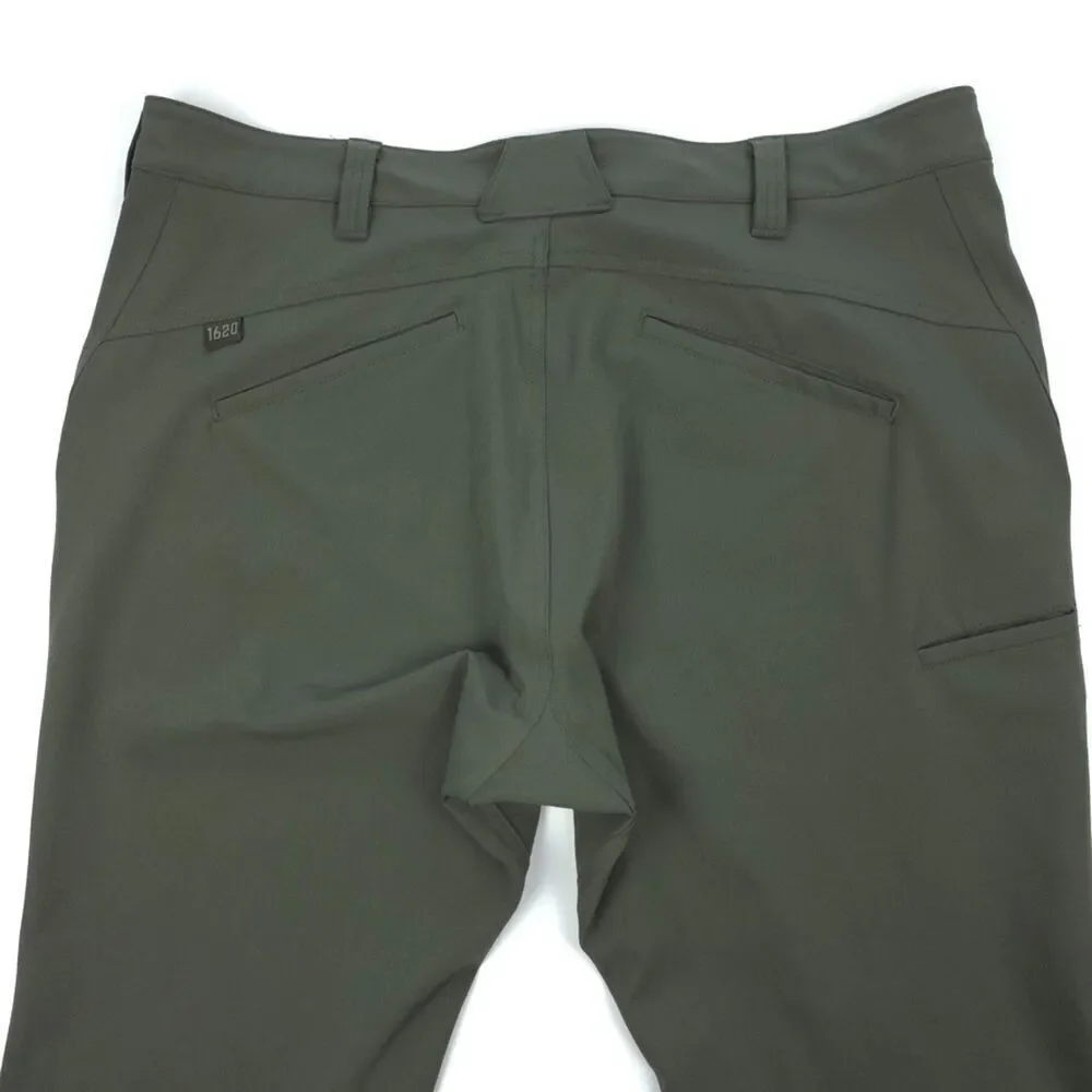 NEW 1620 USA The Shop Pant Hunter Green Twill Workwear DWR Military Army Indie